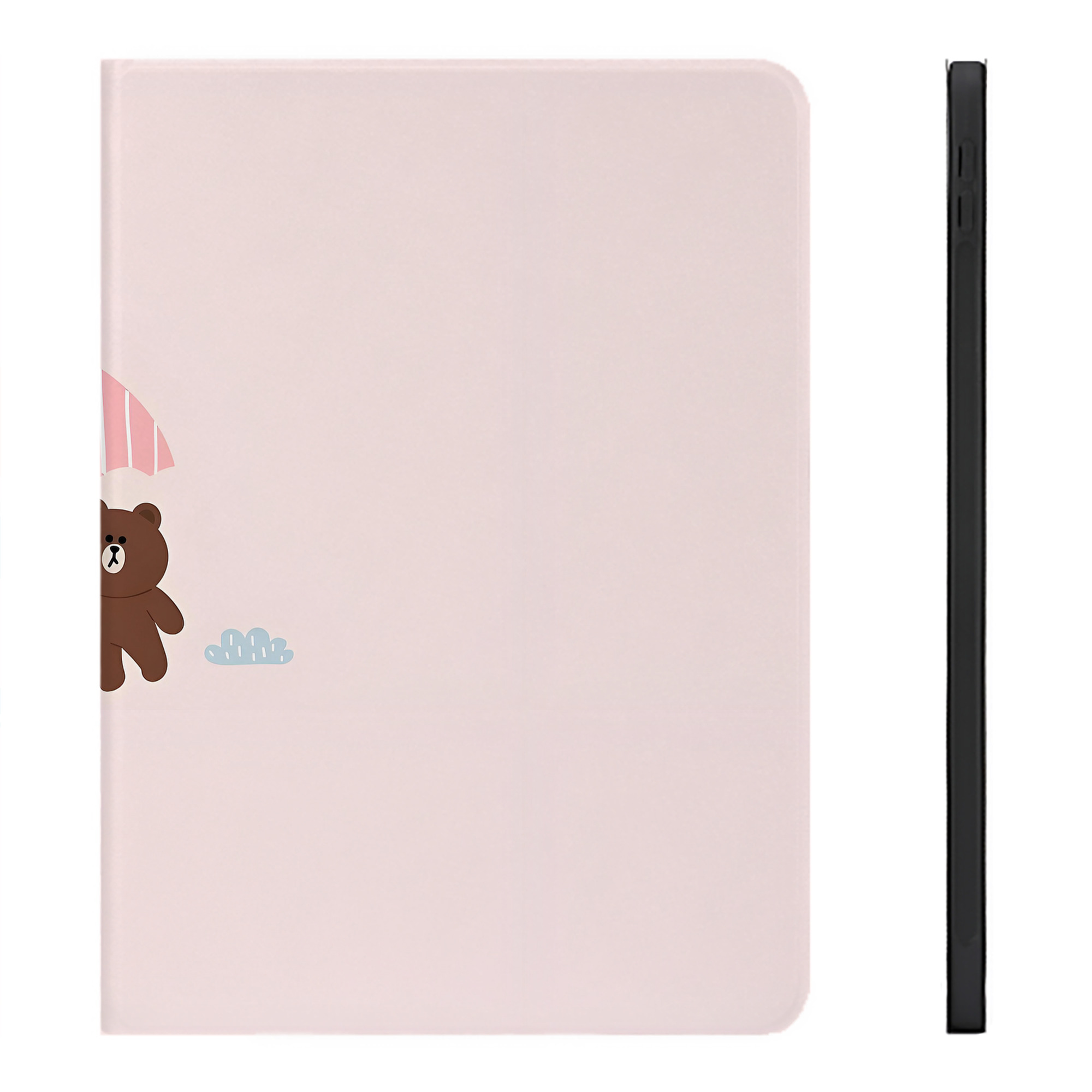 （画像用） リラックマ リラックマ キイロイトリ Rilakkuma Korilakkuma Kiiroitori IPadケース ペンホルダー付き ブックスタイルデザイン